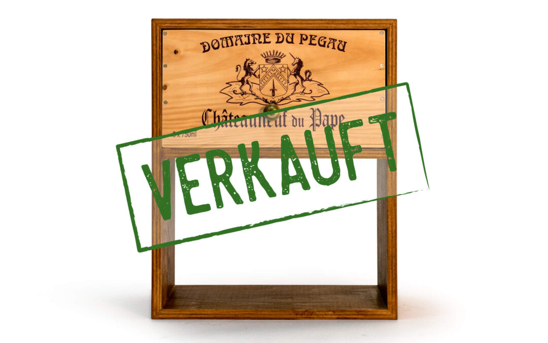 Weinkisten-Nachttisch Nummer 01